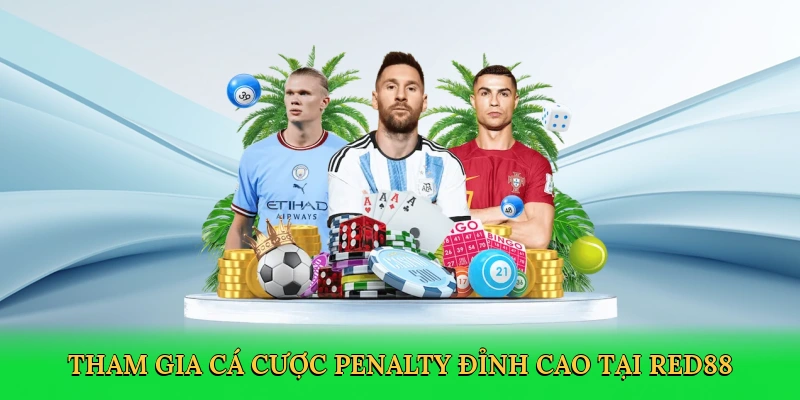 Tham gia cá cược penalty đỉnh cao tại RED88